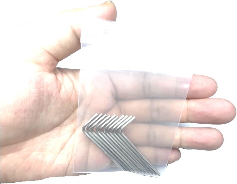 ZDingTech 10pcs 5/64 Allen Wrench Sets,5/64" Hex Key Wrench Set,Allen Key Door Key L Shaped Hex Wrench Set with Long Arm. - Image 5